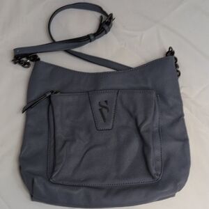 Vera Wang Elegant Blue Crossbody Bag